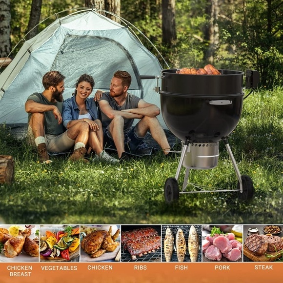 🔥 GAS GRILL BBQ ROTISSERIE COOKER KIT 🔥 - Picture 6 of 14